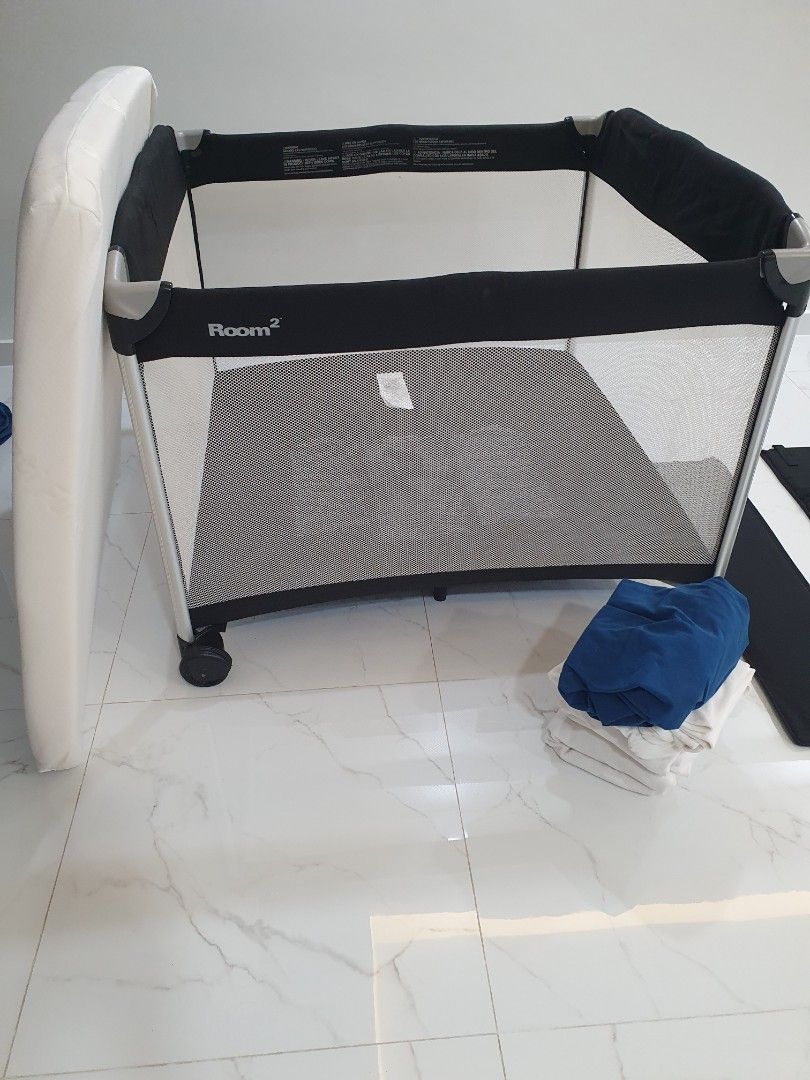 Joovy Room 2 Playard For Twins Babies Kids Baby Nursery