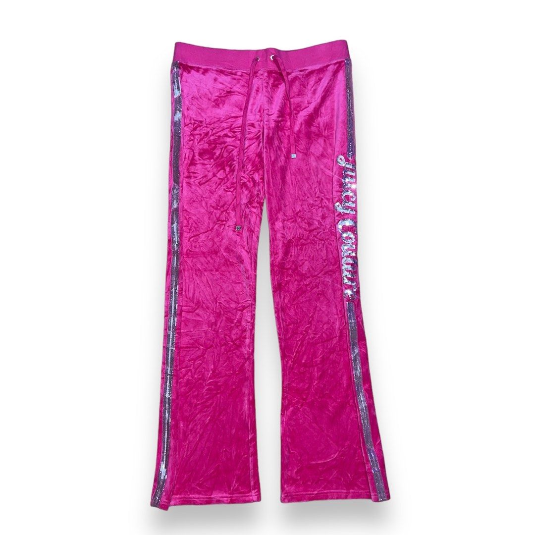 Juicy Couture Women s Script Candy Velvet Pants Size 32 Authentic juicy-couture-women-s-script-candy-velvet-pants-size-32-authentic