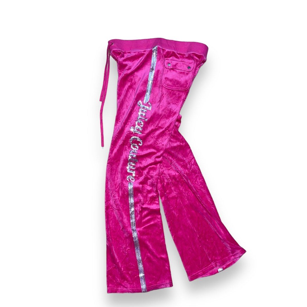 Juicy Couture Women s Script Candy Velvet Pants Size 32 Authentic juicy-couture-women-s-script-candy-velvet-pants-size-32-authentic