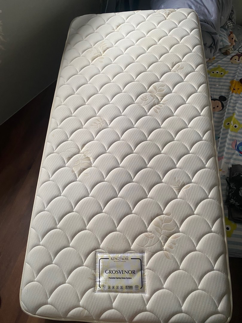 King Koil Single Mattress, Furniture & Home Living, Furniture, Bed ...