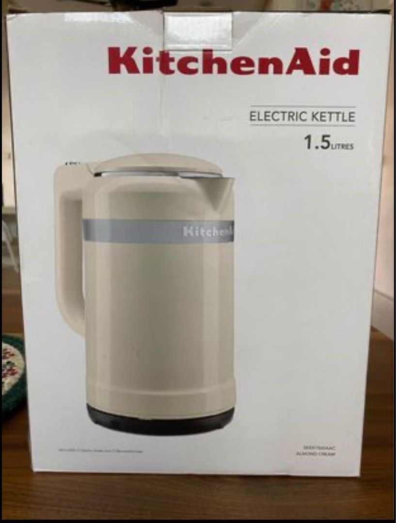 Design electric kettle, 1.5 L, Almond Cream - KitchenAid brand