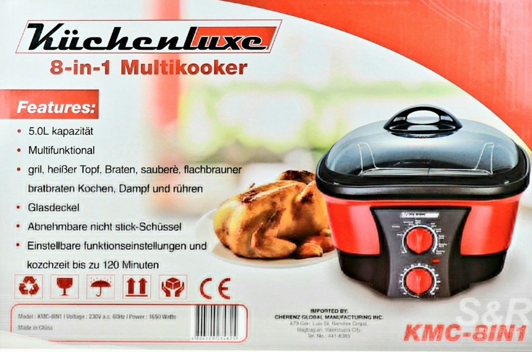 Kitchen luxe 8 in 1 multi cooker hotsell