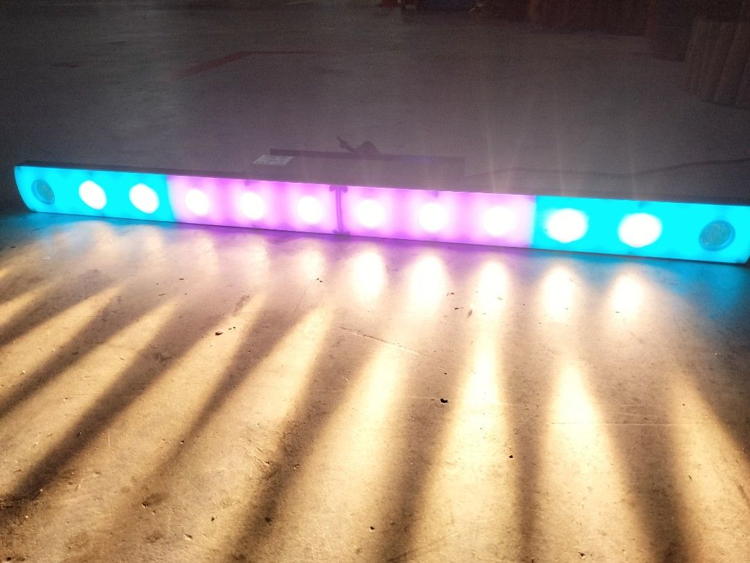 Led light bar ( running with different mode and effect), Photography,  Photography Accessories, Lighting & Studio Equipment on Carousell