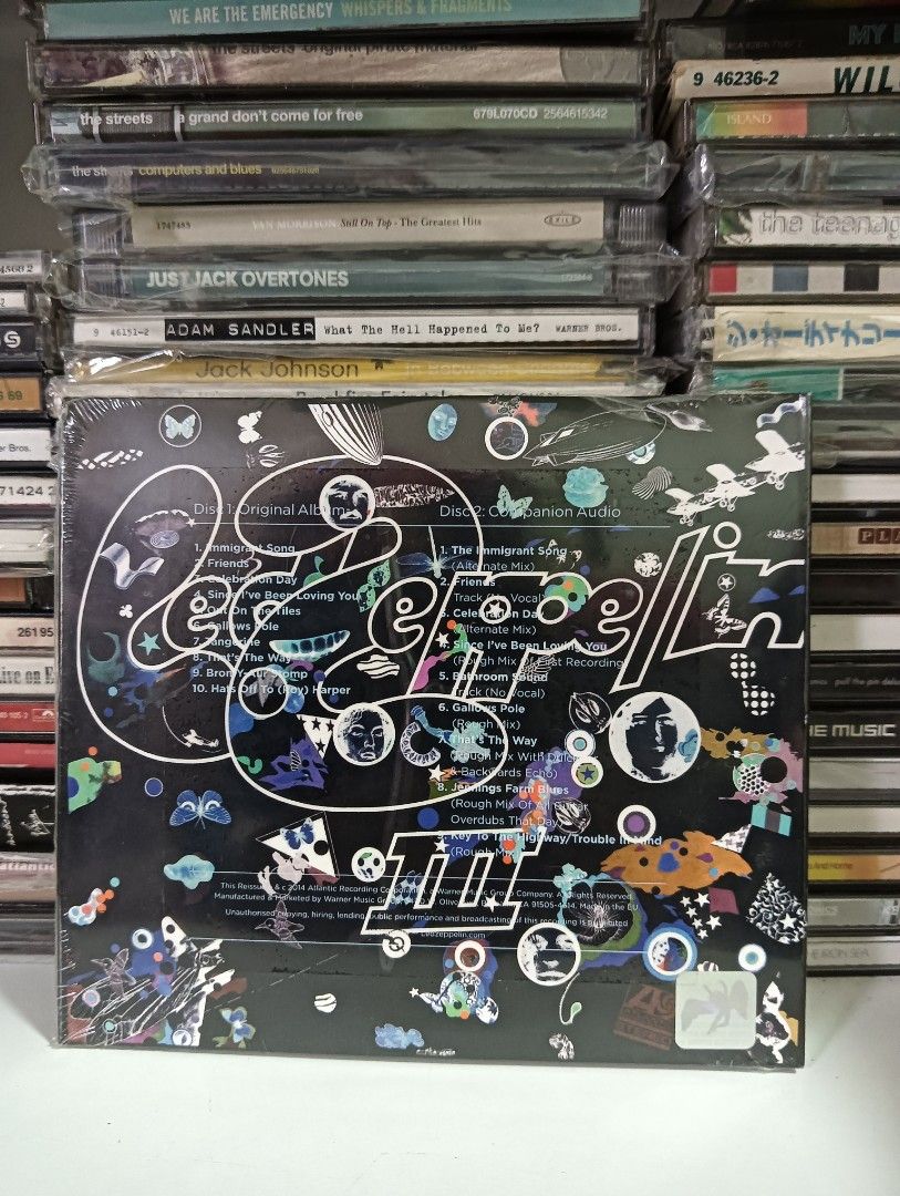 Led Zeppelin III CD Japan Audiophile