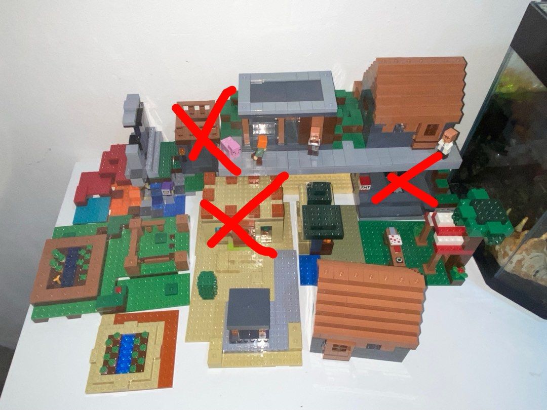 Lego minecraft village 2025 moc