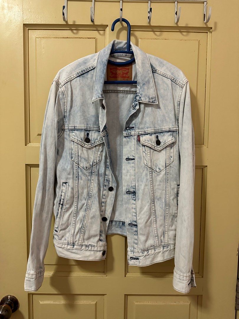 Jaket trucker denim sales