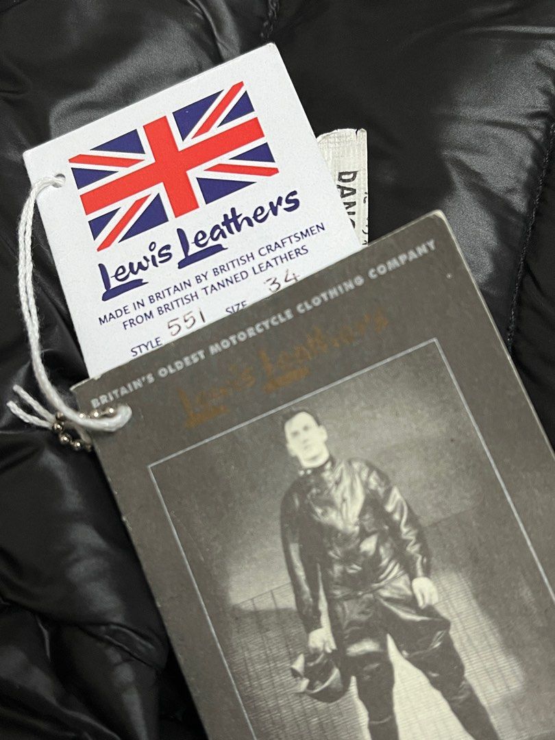 Lewis Leathers Dominator Jacket No. 551, 男裝, 外套及戶外衣服