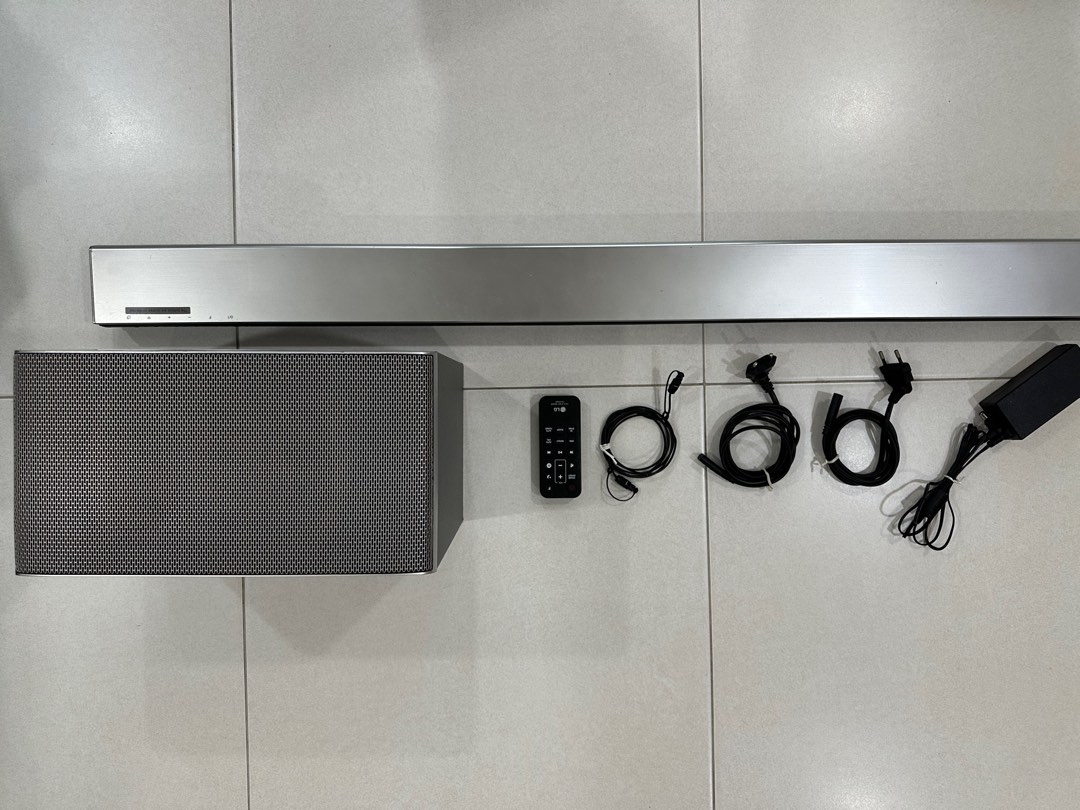 LG Wireless MultiRoom Sound Bar + LG Wireless Active Subwoofer, Audio