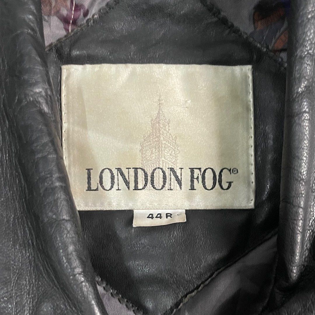 London FOG Leather Jacket Men s Fashion Coats Jackets and