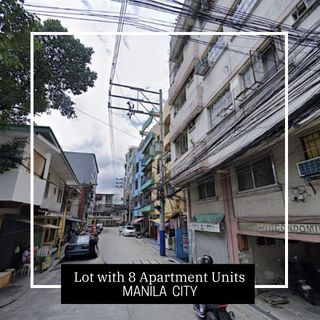 Lot with 8-Apartment Units for Sale in Sampaloc, Manila