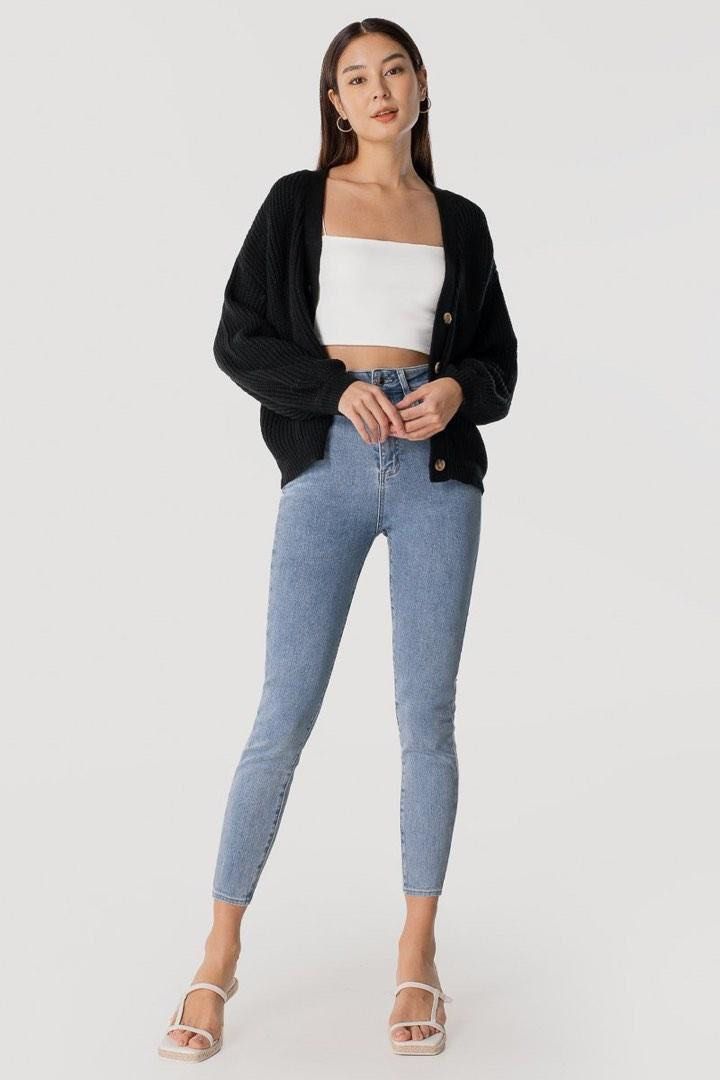 Ae ribbed new arrivals boyfriend cardigan