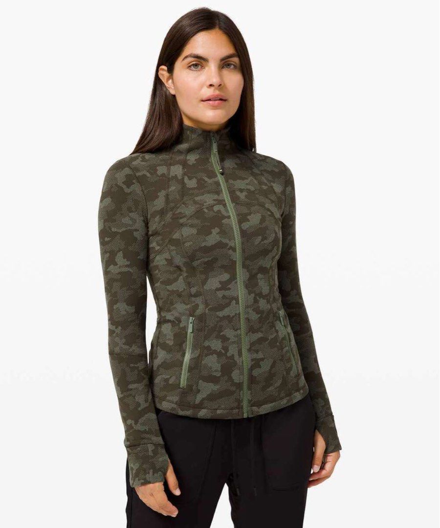 Lululemon Hooded Define Jacket *Nulu Green Twill, Women's Fashion