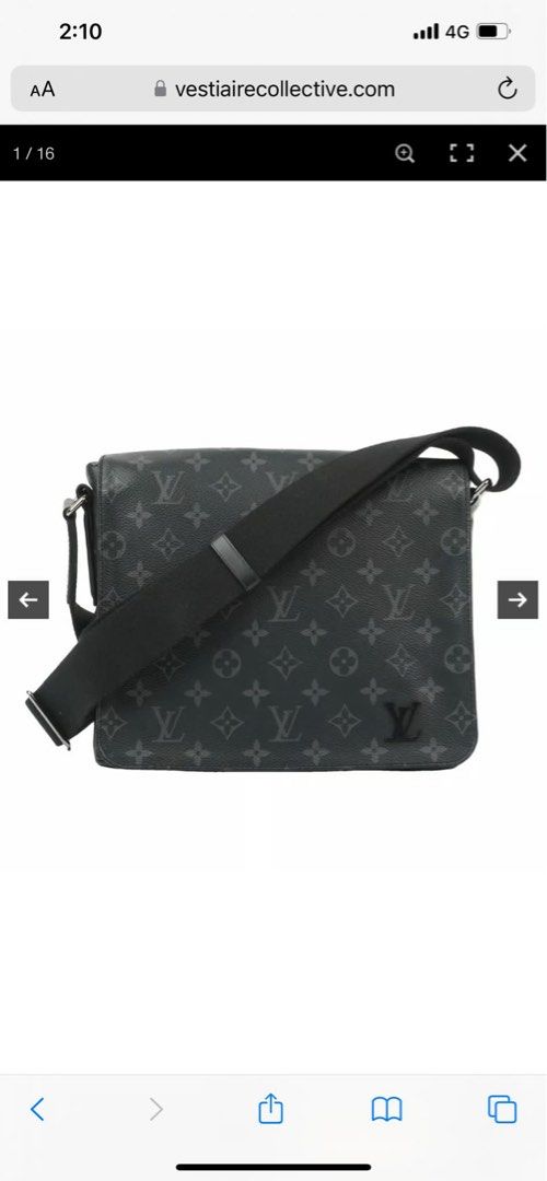 louis vuitton cloth handbag vestiaire collective