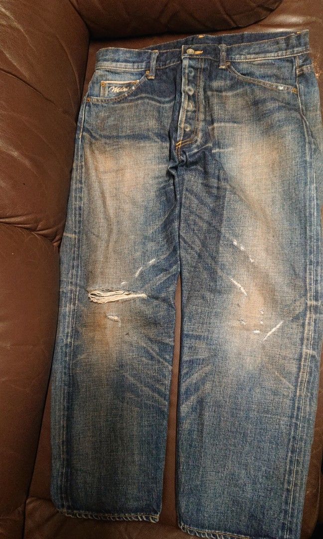 Madness ripped cropped denim pants store