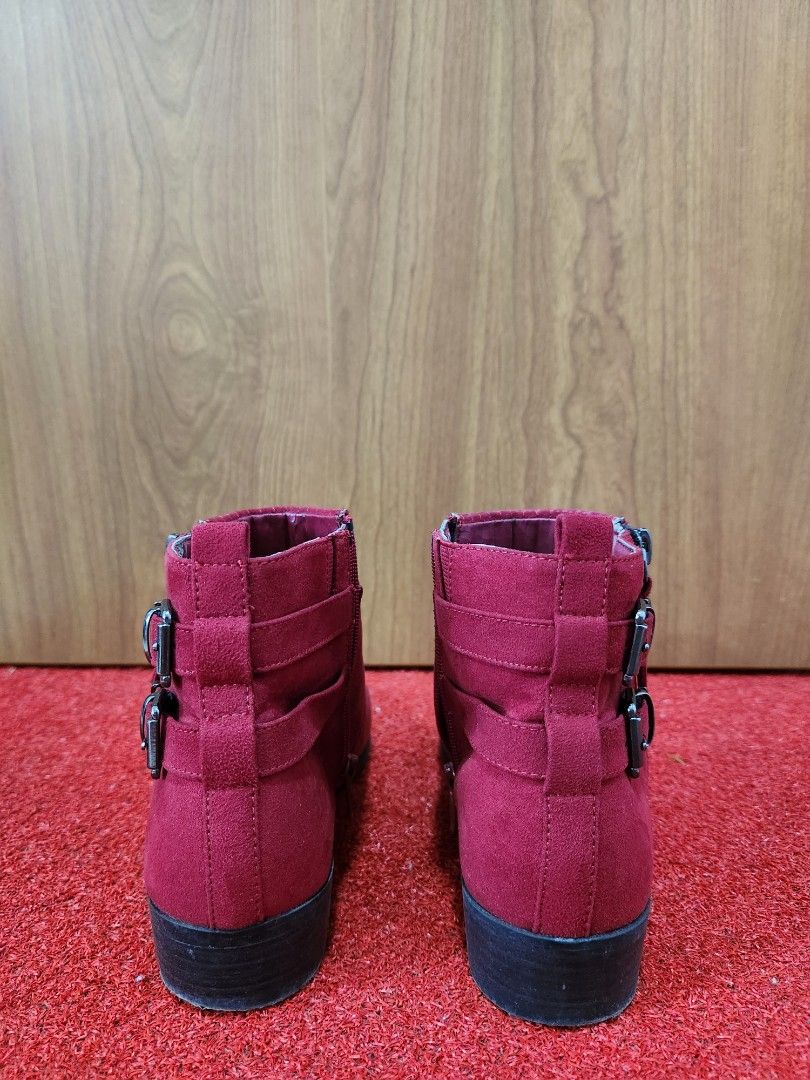 Marks and spencer hotsell red boots