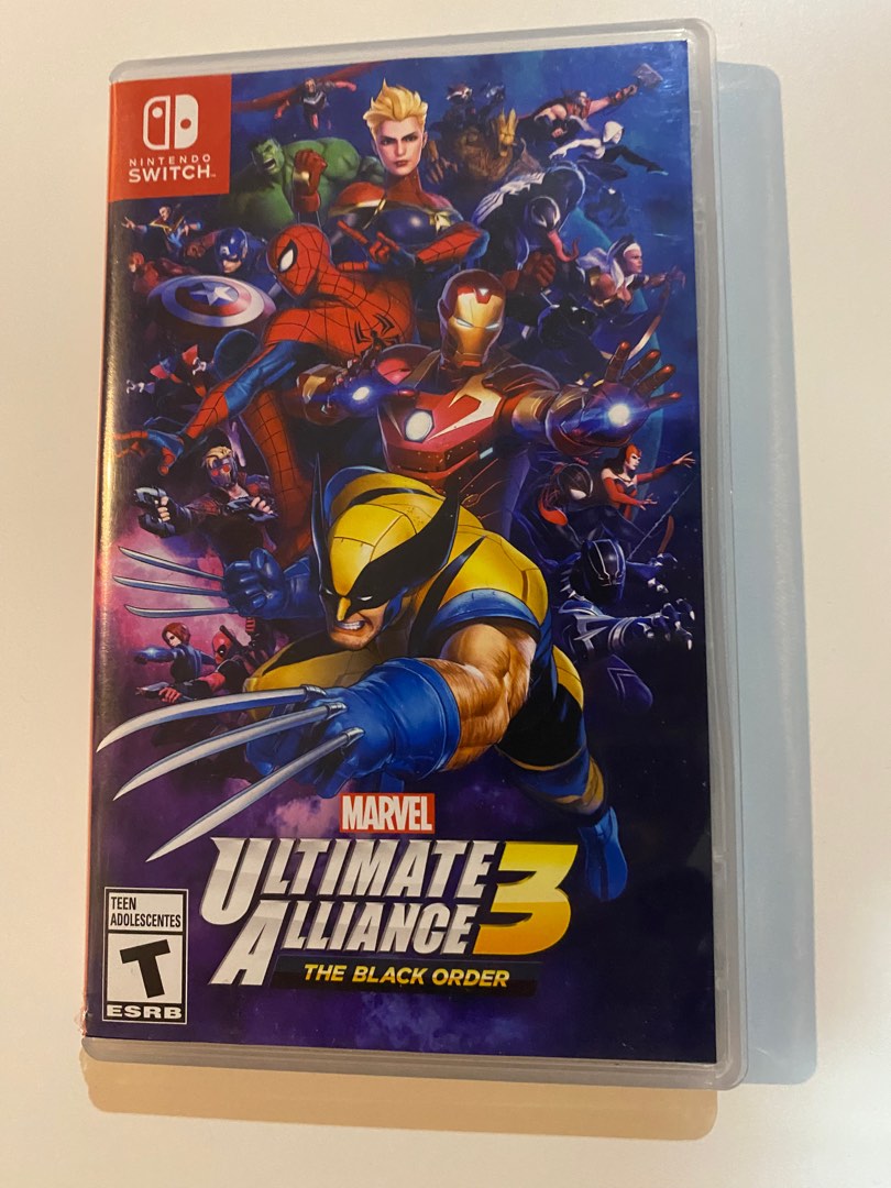 Marvel Ultimate Alliance 3 The Black Order. Nintendo Switch Games