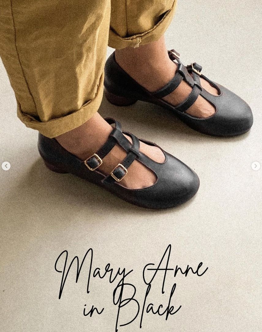 Meraniel Mary Anne Mary Janes Size 8 Black Women s Fashion