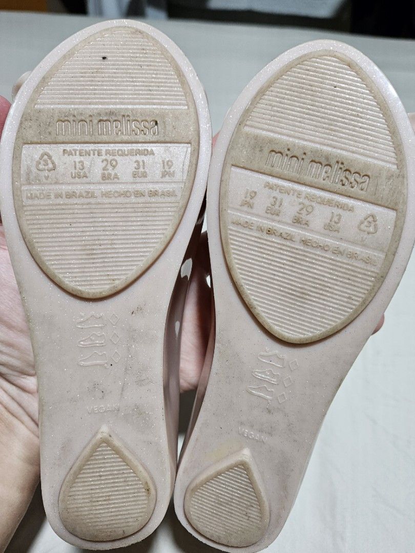 Mini Melissa children size 13 for 6 to 7 yo