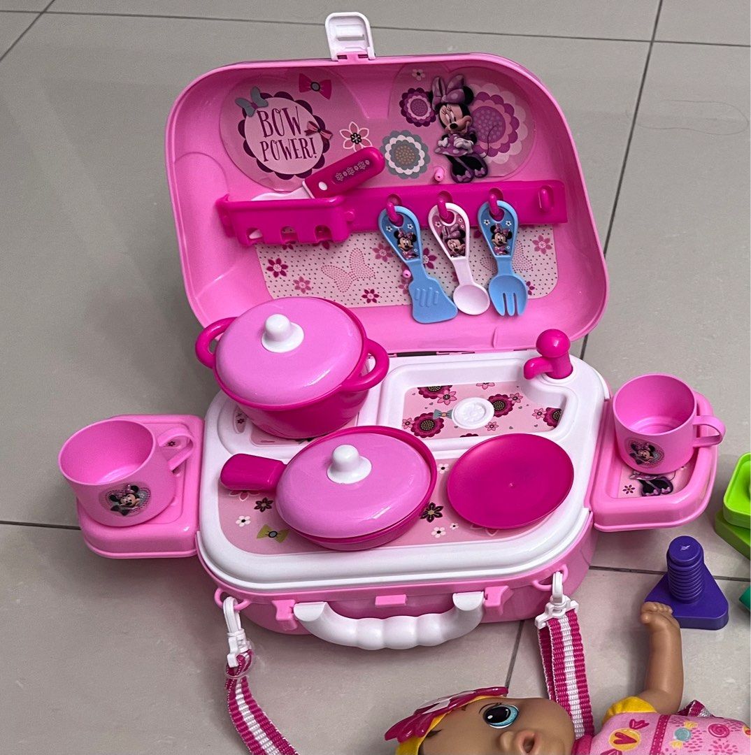 Minnie mouse cook best sale set