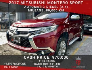 Mitsubishi Montero Sport  2017 2.4 GLS Auto