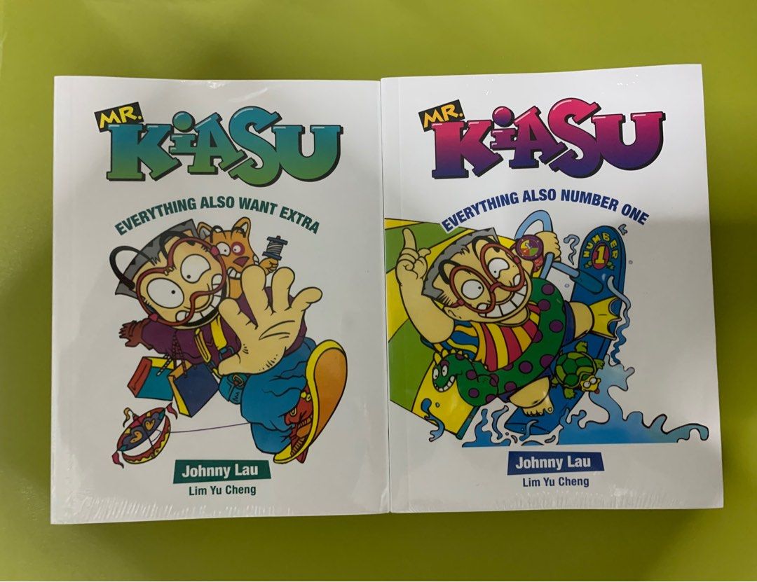 Mr Kiasu Comic (Category: Comics & Manga) located in Singapore. Submitted by gifts_seller (Listing ID 1274539421, Image 2). Description: Brand New Mr Kiasu Comic Series Iconic gifts for friends and family Singapore Comics 1. Everything also Want - $11 2. Everything must Grab -$11 3. Everything want Extra - $11 4. Everything number 1 -$11 5. Everything scared Lose -$11 6. Everything sure Win -$11 - Available 7. Everything talk Money -$11 8. Everyt