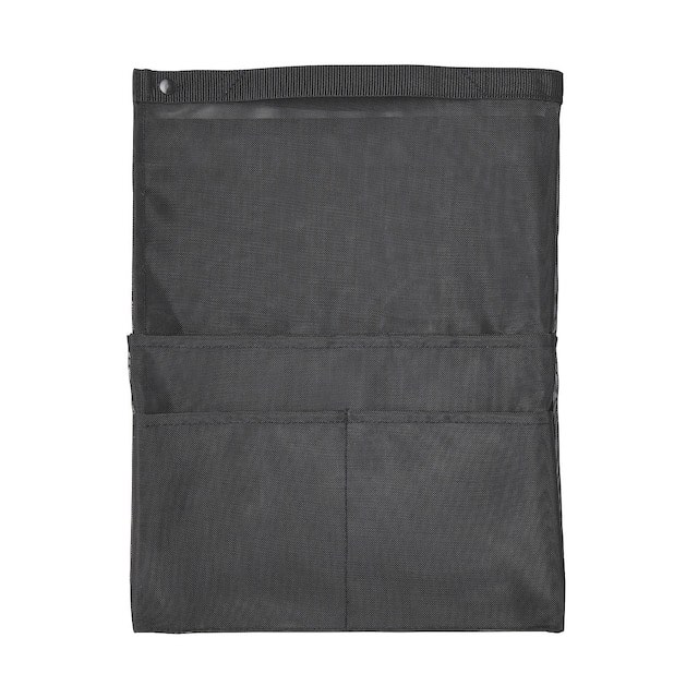 Muji Black Nylon mesh bag organiser Long Luxury Accessories on