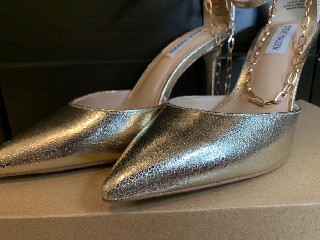 Gold shoes steve madden cheap