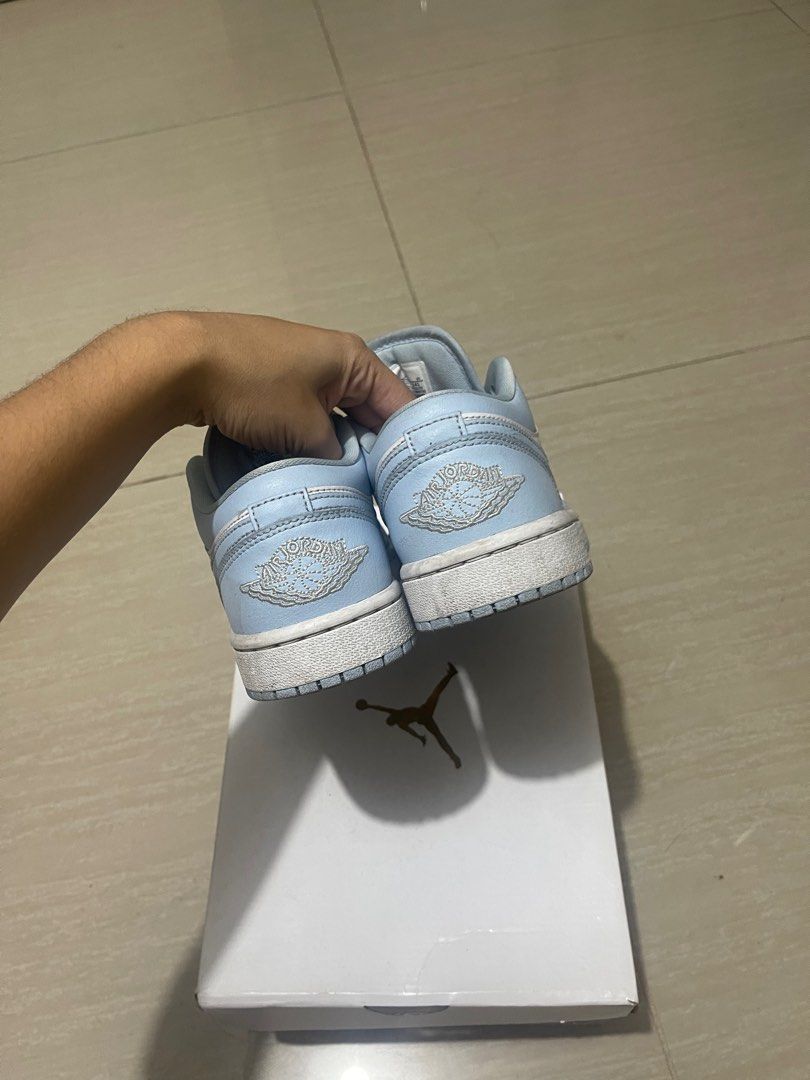 nike air jordan low cut blue