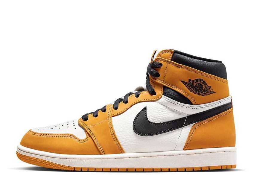 Nike air jordan new arrivals yellow and black
