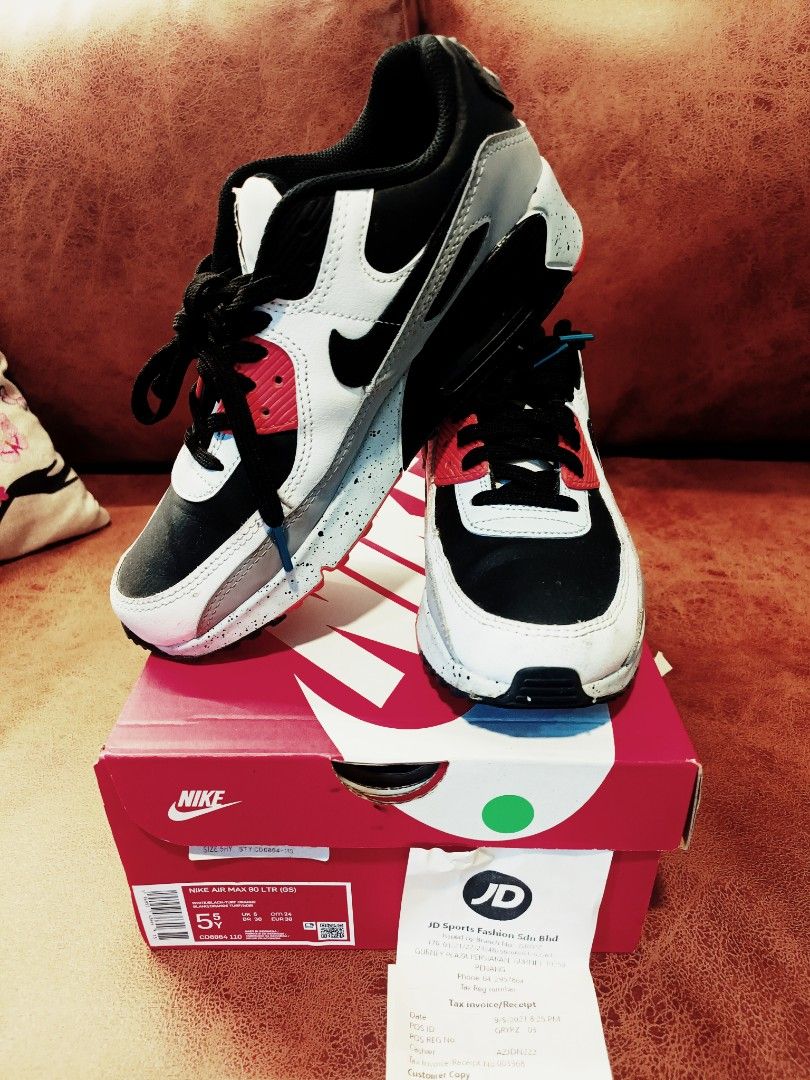 Air max 90 black and orange jd online sports
