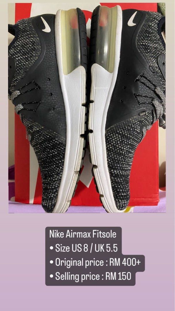 Nike air max fitsole price sales