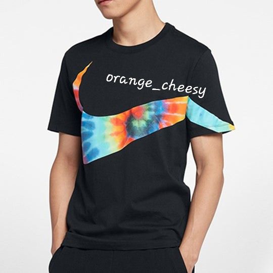 Nike shirt with black background top