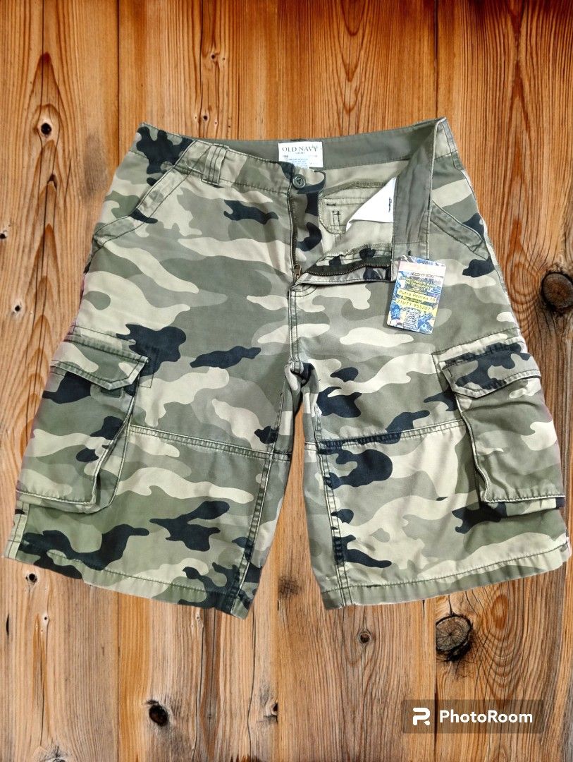 Camouflage shorts old navy hot sale