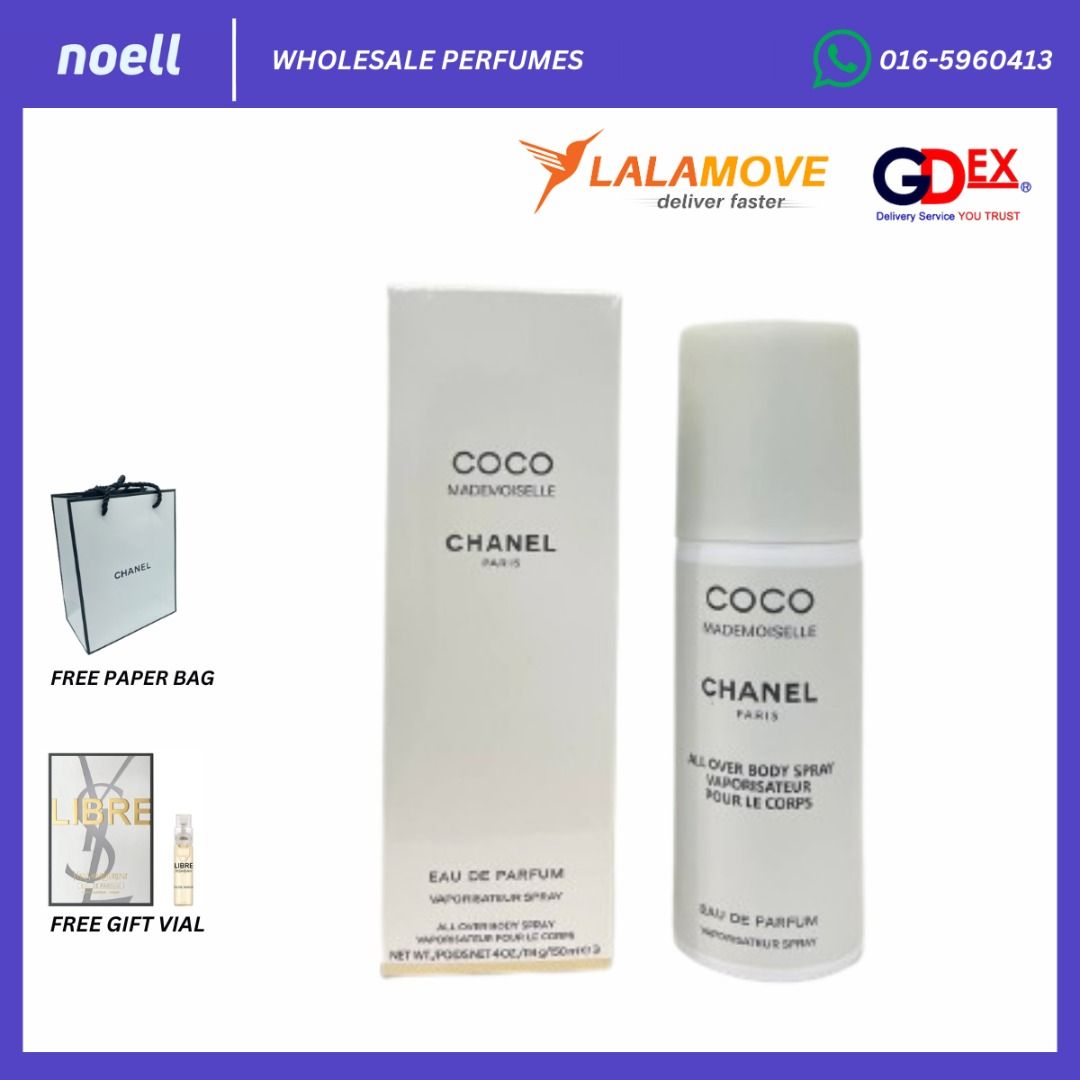 Coco mademoiselle deodorant spray 150ml clearance