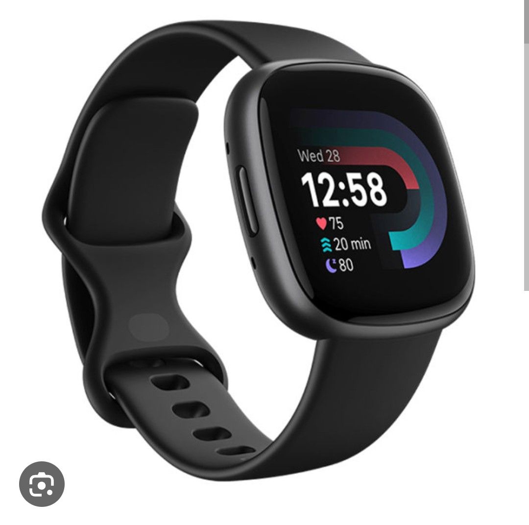 Original Fitbit Versa 3 Black Free braided replacement bands X2