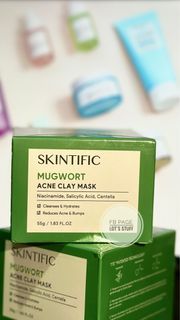 Original Skintific Mugwort Clay Face Mask 55g