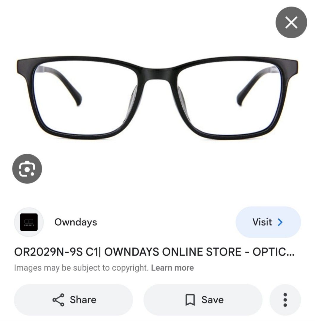 Eye Glasses Owndays Prescription Sunglasses Buy Black Half Rim