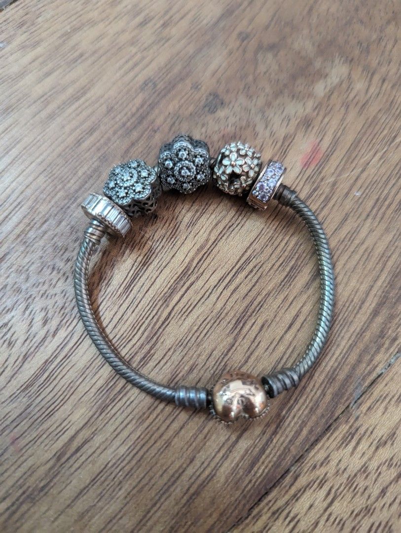Tarnished discount pandora charms