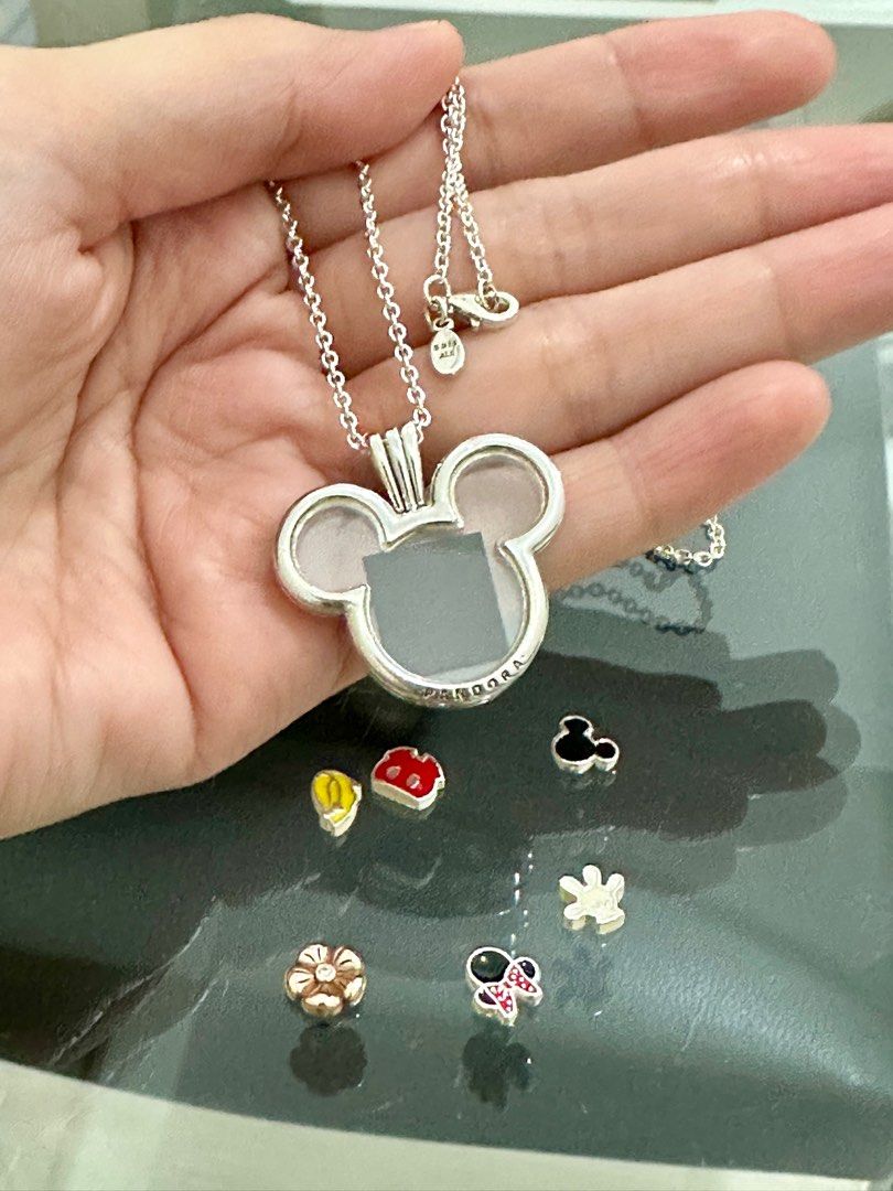 Mickey floating hotsell locket pandora