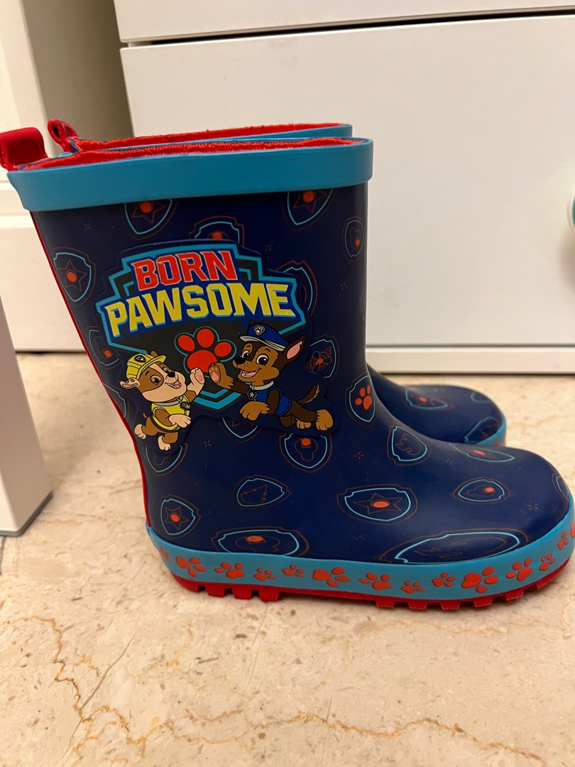 Paw patrol cheap rain boots