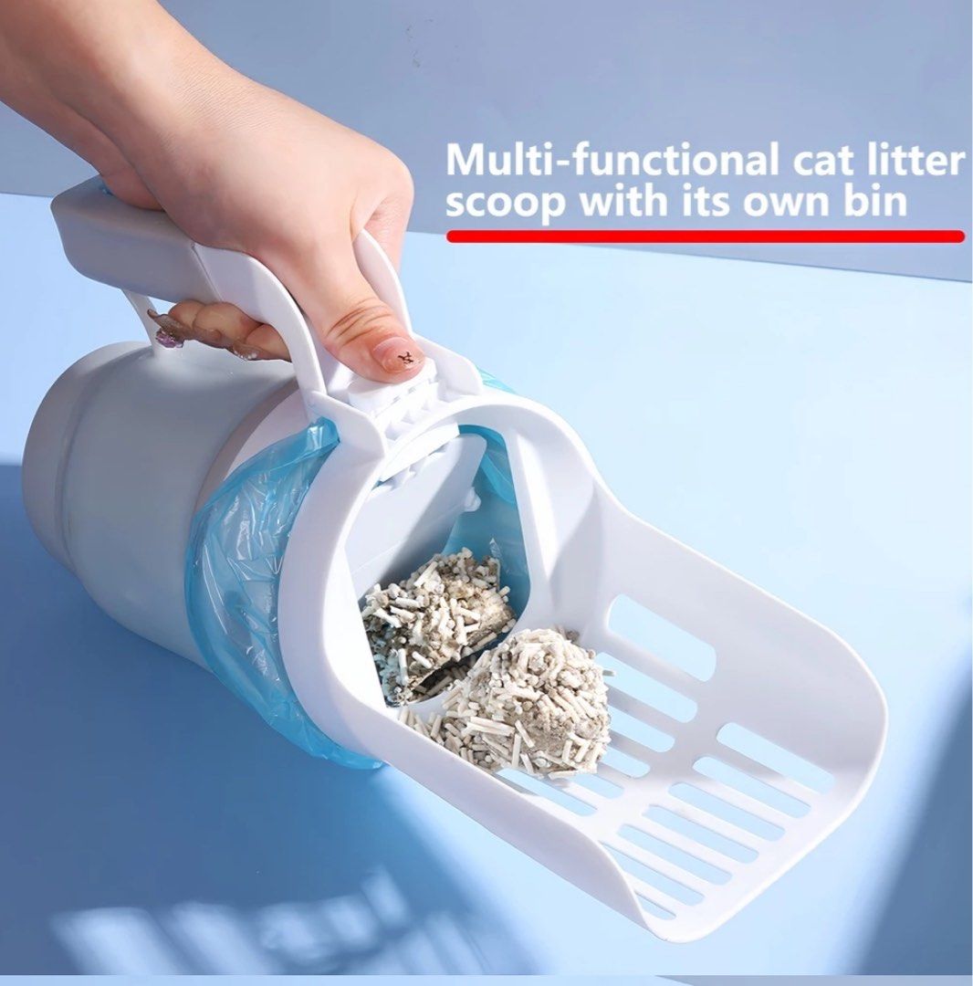 Pet cat dog litter scoop large capacity busket Pet Supplies
