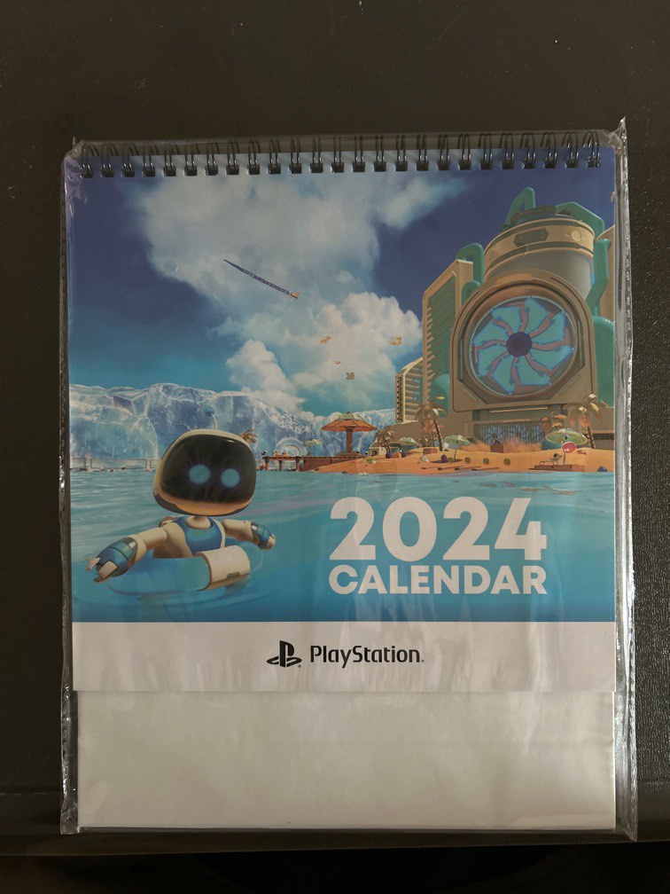 PlayStation 2024 calendar, 興趣及遊戲, 玩具 & 遊戲類 Carousell