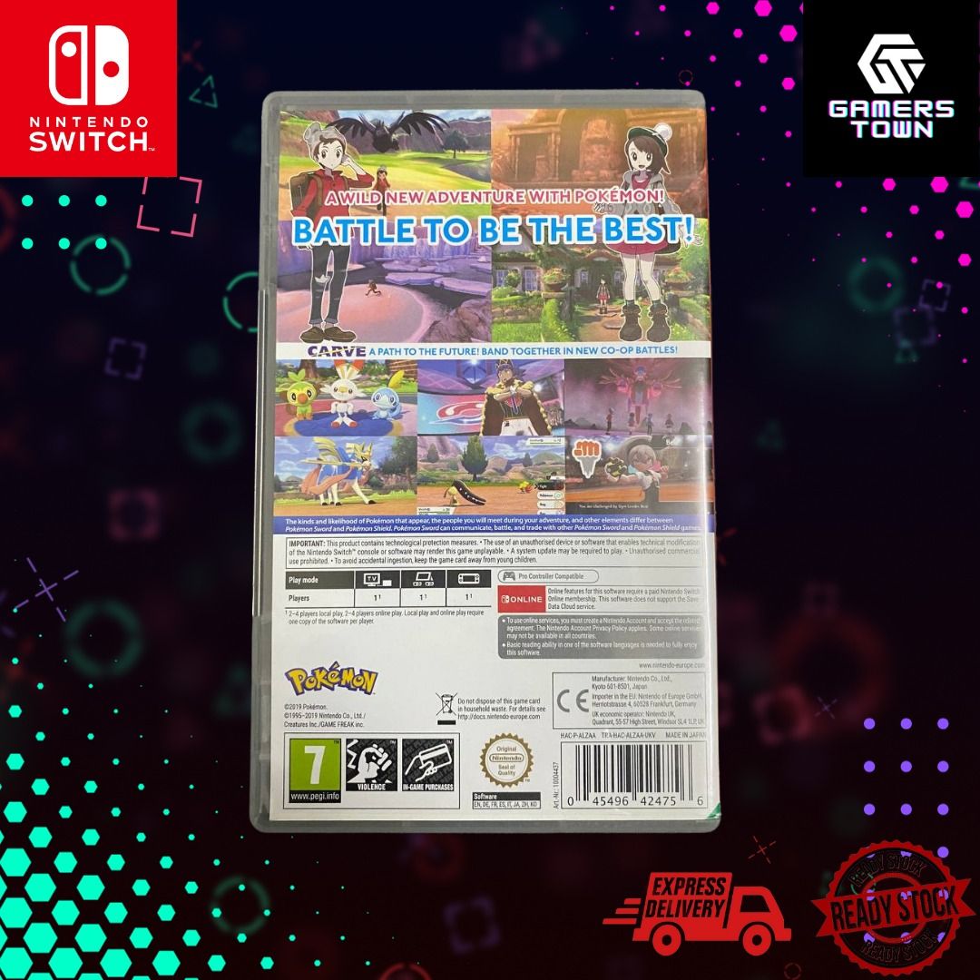 Pokemon outlet switch used