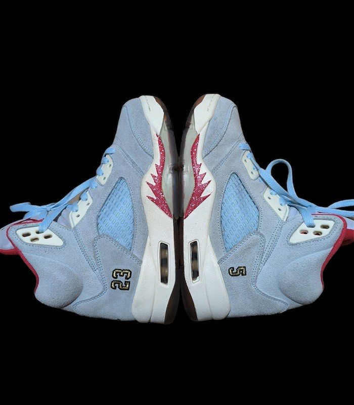 Trophy room x air jordan 5 retro ice new arrivals blue