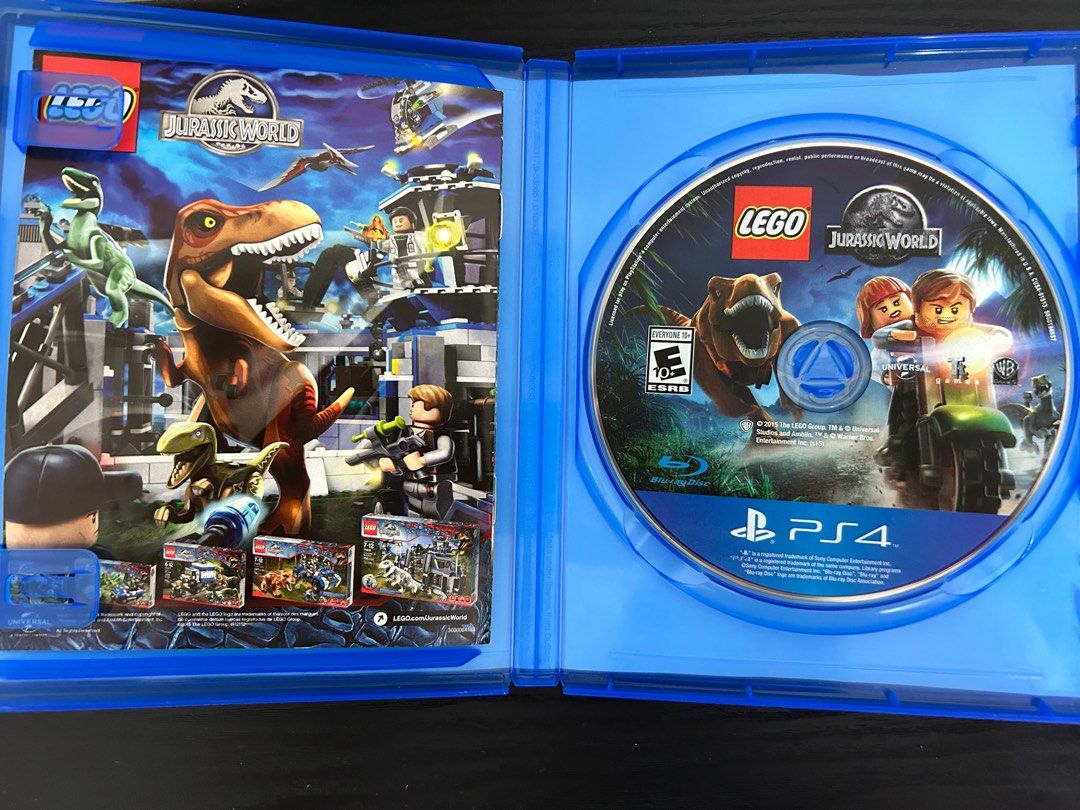 Jurassic world hotsell lego game ps4