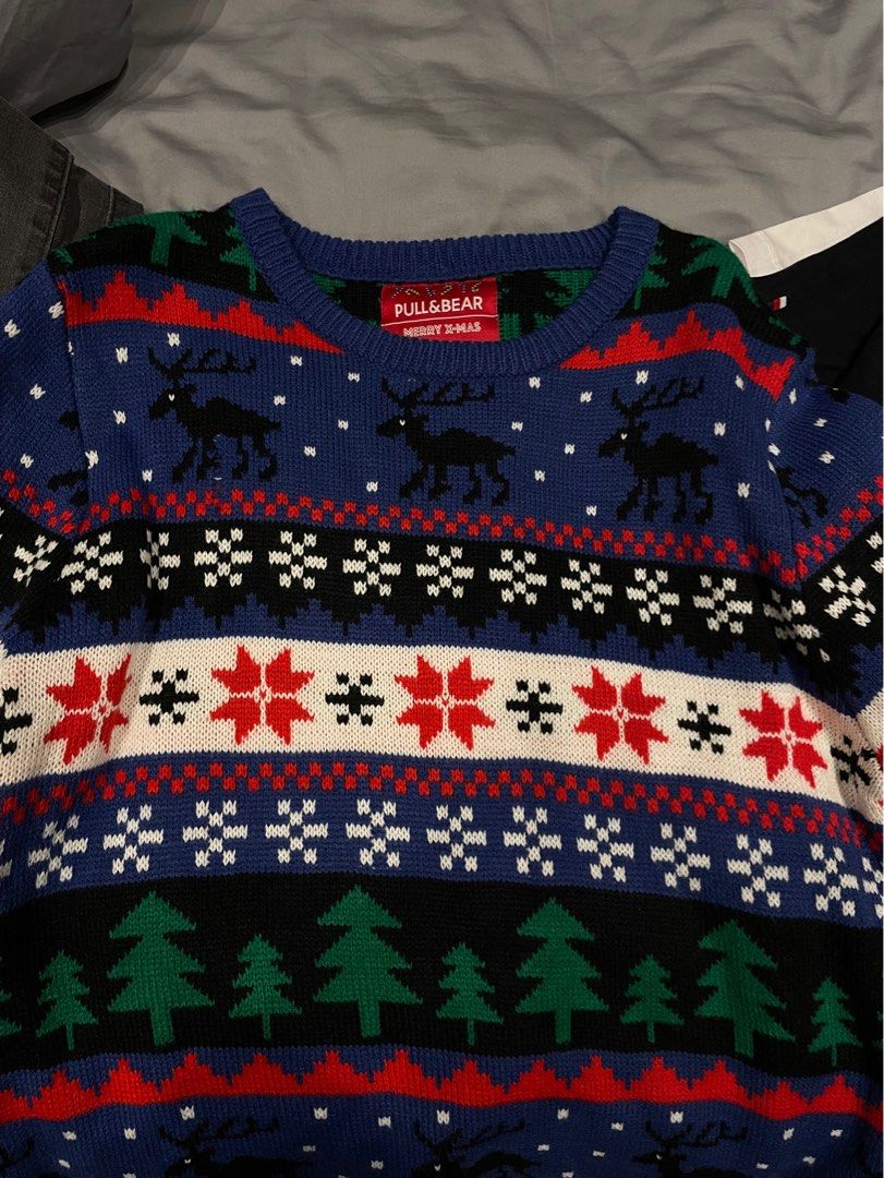 Pull and bear ugly christmas on sale sweater