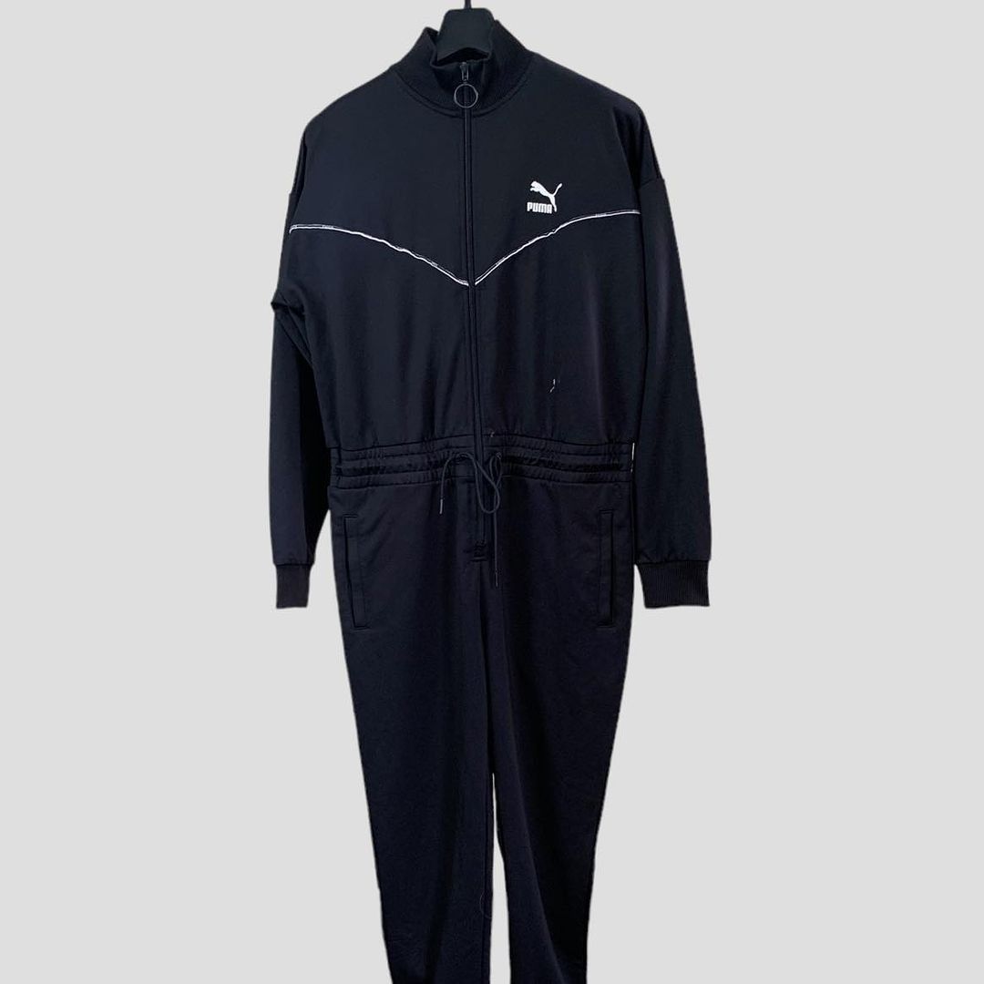 Puma Black Overall Jumpsuit Men s Fashion Coats Jackets and Outerwear on Carousell