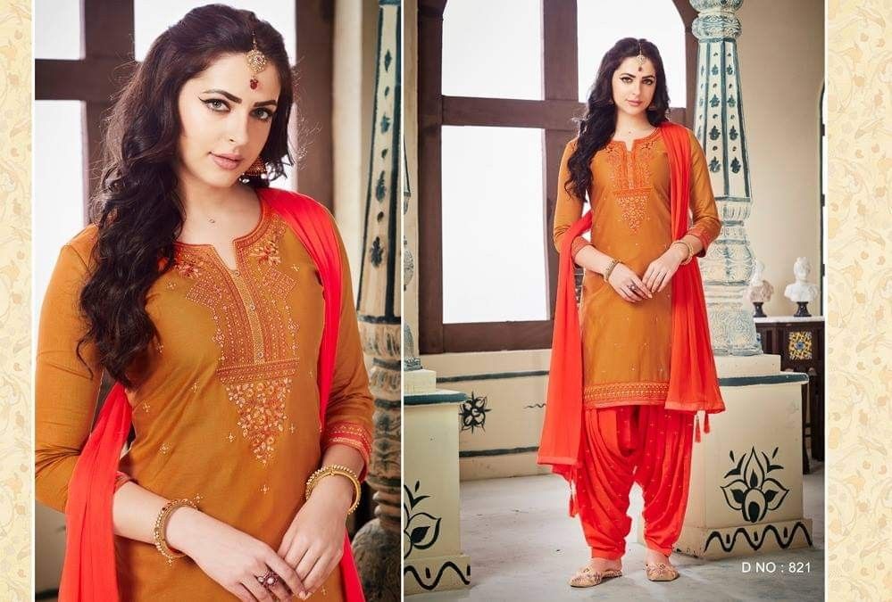 Punjabi suit Women s Fashion Dresses Sets Traditional