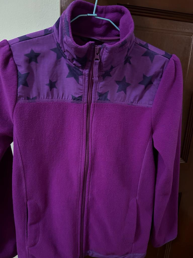 Purple and shop pink jacket