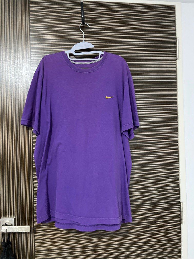 Purple nike just do it shirt top